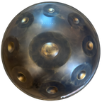 E Milky Way 9 Handpan | Sofortkauf 💫 | Nitriert | Opsilon Handpan (inklusive PU-Case)