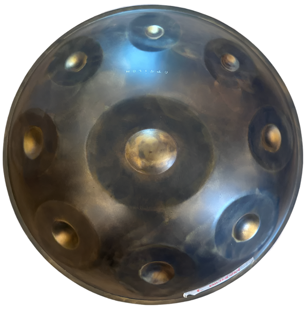 E Milky Way 9 Handpan | Sofortkauf 💫 | Nitriert | Opsilon Handpan (inklusive PU-Case)