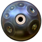 Handpan with Helmholtzzylinder