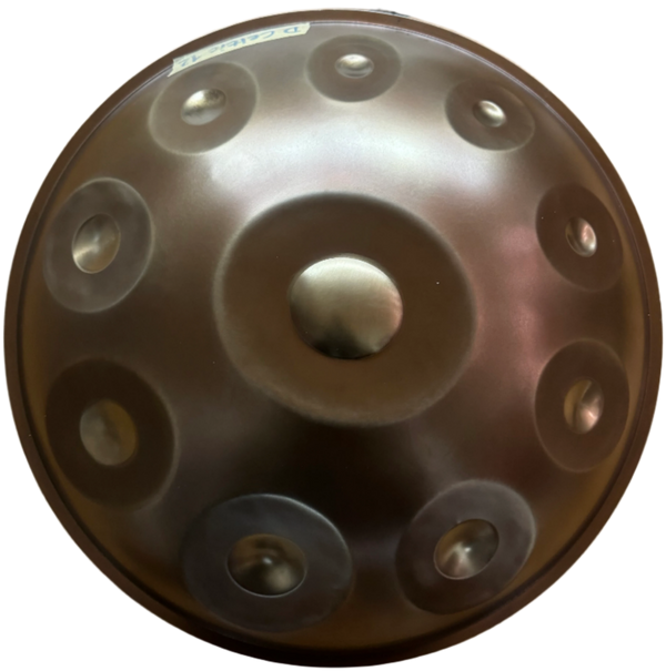 D Celtic Minor 12 Handpan | Ember Steel / Stainless | Opsilon Handpan