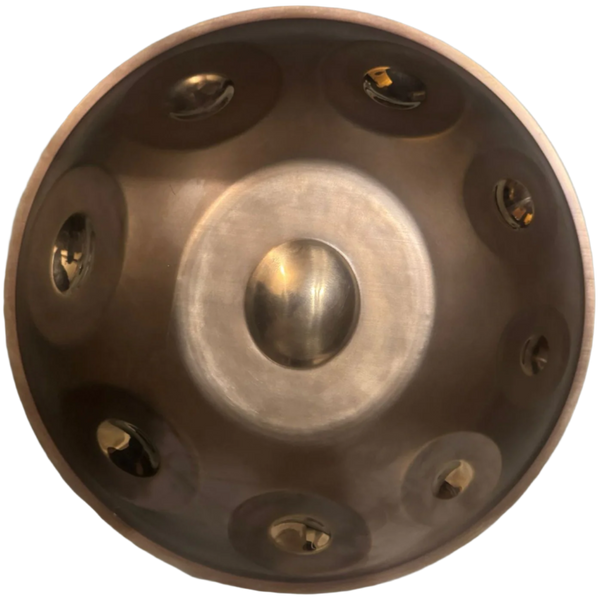 G2 Hijazz 17 Handpan | Ember Steel / Stainless | Opsilon Handpan